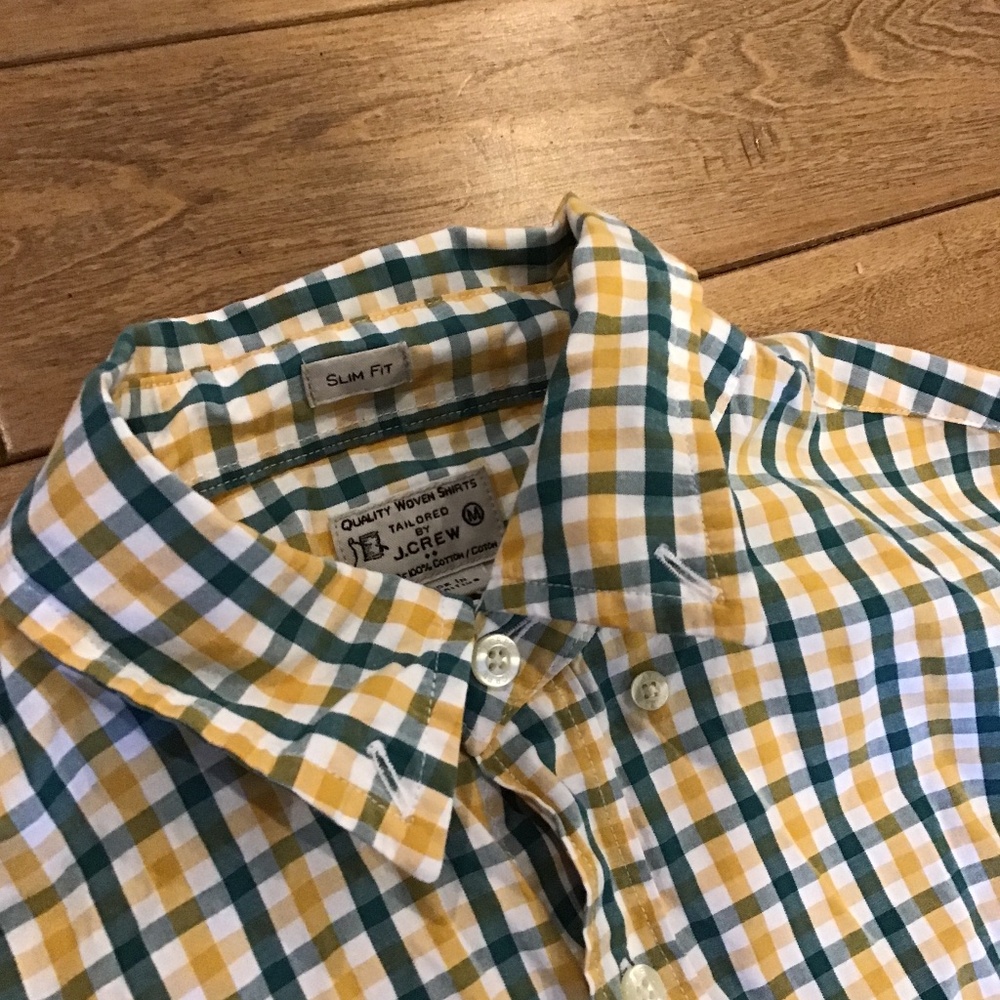 JCrew slim fit button down, medium